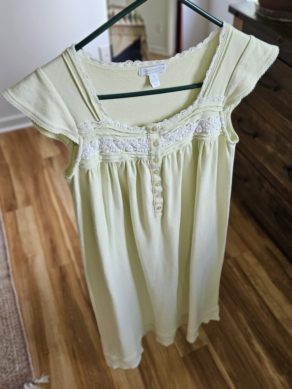 Vintage Cotton Babydoll Nightgown